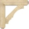 Ekena Millwork Balboa Craftsman Rough Sawn Bracket w/ Offset Brace, Douglas Fir, 8"W x 34"D x 34"H BKT0806X34X34BOA04RDF - alternate 2